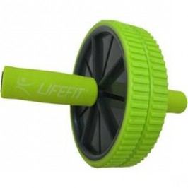 Posilovací kolečko Lifefit EXERCISE WHEEL DUO, zelený