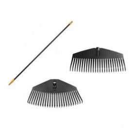 Set zahradního nářadí Fiskars násada 135001+ hrábě 135014 + hrábě 135024