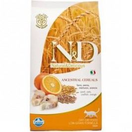 N&D Low Grain CAT Adult Codfish & Orange 1,5 kg