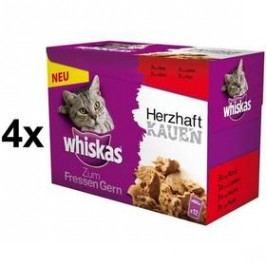 Whiskas GUSTO s tmavým masem 4 x (12 x 85g)
