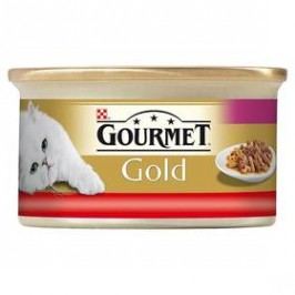 Gourmet Gold s hovězím a kuřetem 85g