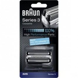 Braun Series3 - 32S Micro comb stříbrné