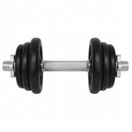 LIFEFIT nakládací jednoruční 12 kg, 6x kotouč - lakované kotouče černá/kovová