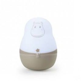 Pabobo Super Nomade Beige Hippo bílé/béžové