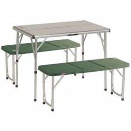 Coleman PACK-AWAY™ TABLE FOR 4 zelený/hliník