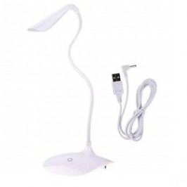 EMOS D08W stmívatelná, 2,5W, USB (USB-LAMP-D08-WHITE) bílá
