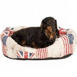 Samohýl Union Jack Vintage 8 hran 60cm béžový