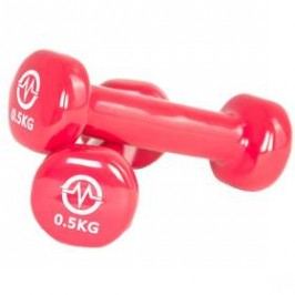 Vinylové činky Master 2 x 0,5 kg