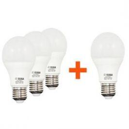 Tesla SADA 3 + 1 LED Žárovek Tesla klasik, 9W, E27, studená bílá