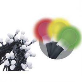 EMOS 80 LED vánoční cherry řetěz – kuličky, 8m, multicolor, programy (1534141530)