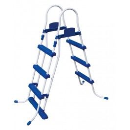 Bestway 58330 bezpečnostní schůdky k bazénu 0,91 - 1,07 m bílé