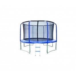 Trampolína 396 cm + ochranná síť + žebřík