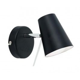 Nástěnné svítidlo Astrid Black Chrome